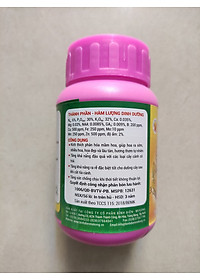 3 Hộp Phân bón lá đầu trâu MK 6-30-32+TE Plus hộp 100g chuyên cho Lan và hoa kiểng giúp ra nhiều hoa rực rỡ và lâu tàn