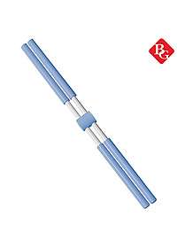 BG Gậy tập thẳng lưng Blue 6015 , thanh gậy tập yoga chống gù lưng, mở vai hình chữ thập