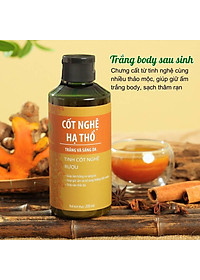 Bộ dưỡng trắng mịn da hữu cơ, sáng hồng da mặt, mịn màng body Wonmom (1 sữa rửa mặt + 1 cốt nghệ hạ thổ)