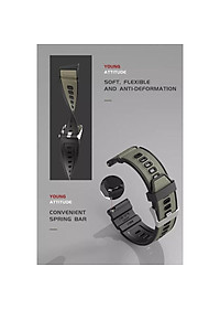 Dây đồng hồ cao su Sikai cao cấp dành cho Huawei Gt/ Gt2 46mm/ GT 2EHonor Magic watch 2 46mm