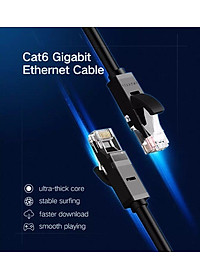 Ugreen UG20160NW102TK 2M màu Đen Cáp mạng LAN CAT6 UTP - HÀNG CHÍNH HÃNG