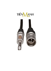 Dây Cáp Loa Kiểm Âm Hosa Pro Balanced Rean by Neutrik XLR Canon Đực sang 6ly Stereo TRS Dài 0.45m, 0.9m, 1.5m, 3m, 6m HSX-001.5, HSX-003, HSX-005, HSX-010, HSX-020 Cable 1/4 in to XLR3M Hàng Chính Hãng