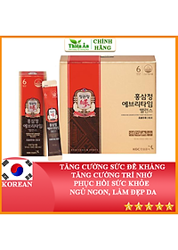 Tinh Chất Hồng Sâm Pha Sẵn KGC Choeng Kwan Jang Everytime Balance 30 Gói