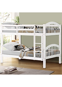 Giường 2 Tầng Gỗ Tự Nhiên 030 (White)