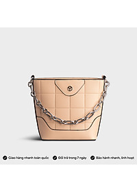 Túi Yuumy ( Thời trang nữ họa tiết hình vuông - Túi đeo chéo da Seasand YN193 )