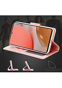 Bao da dạng ví dành cho Samsung Galaxy A52 chính hãng Hanman có quai cài