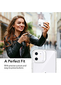 Ốp Lưng Cho iPhone 12 Mini / 12 & 12 Pro / 12 Pro Max ESR Echo Tempered Glass Hard Case (Mặt Lưng Kính Cường Lực) - Hàng Nhập Khẩu