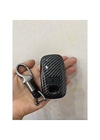 Ốp chìa khóa, bọc khóa Carbon xe Toyota Raize, Toyota Veloz, Avanza 2021 2022 2023 kèm móc treo sang trọng