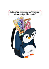 Balo Mầm Non Xbags Penguin Xb 3019 họa tiết đáng yêu cho bé