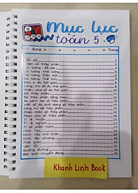 Sách - takenote toán + tiếng việt + tiếng anh lớp 5