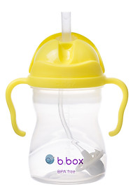 b.box Bình nước 360 độ cho bé tập uống nước 240ml - Vàng Chanh
