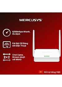 Bộ Phát Wifi Mercusys Mw301R Chuẩn N 300Mbps - Hàng Chính Hãng - Link Mua