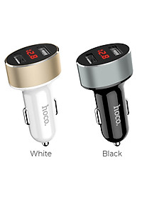 Tẩu sạc kép USB Z26 trên ô tô nhãn hiệu Hoco