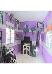 Bộ 5 Tấm Xốp Dán Tường 3D Giả Gạch Tím Nhạt 70cmx77cm