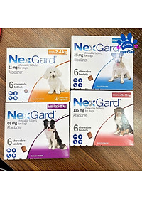 Viên nhai Nexgard trị ve rận, bọ chét cho chó (1 viên) - 4-10kg