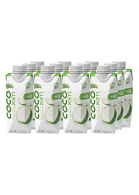 Thùng 12 Hộp Nước Dừa Cocoxim Xanh (330ml x12 Hộp)
