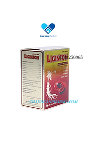 Viên uống Bồi bổ sức khỏe Liginton: nhân sâm, linh chi, sữa ong chúa, vitamin E, sắt, nhóm B tăng cường đề kháng, hết mệt mỏi