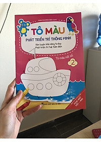 Bộ 8 cuốn Tô Màu Phát Triển Trí Thông Minh Dành Cho Bé 2-6 tuổi Song Ngữ Việt Anh Rèn Luyện Khả Năng Tư Duy Phát Triển Trí Tuệ Toàn Diện