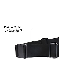 Đai, túi đeo eo thể thao nam nữ Rhino B201 đựng vừa điện thoại 6.5 Inch và đa dạng các loại vật dụng, hàng chất lượng tiện dụng khi đi chơi, dã ngoại, hoạt động ngoài trời yoga, leo núi, chạy, đi bộ, đạp xe, tập gym, cầu lông