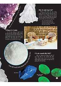 Sách Bách Khoa Tri Thức Về Khám Phá Thế Giới Cho Trẻ Em - Rocks And Minerals - Đá Và Khoáng Chất