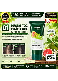 Dầu xã mềm mượt tóc ngăn ngừa chẻ  ngọn cao cấp độc quyền Damode Pink Grapefruit Conditioner chai 170ml