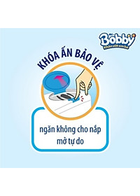 Khăn Ướt Em Bé Bobby Không Mùi Gói 100 Miếng