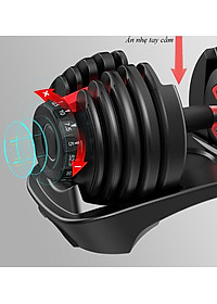 1 Đòn Tạ Tay Điều Chỉnh Cao Cấp 24kg