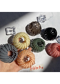 Kẹp tóc tổ chim nhựa đa năng, cặp búi tròn phong cách Hàn Quốc, phụ kiện tóc KT020 - Filibra