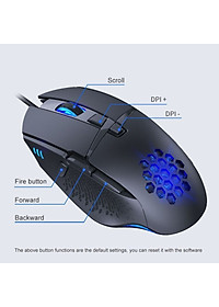 Chuột Led RGB gaming T90 7200dpi công thái học chống mỏi cổ tay Cho máy tính laptopChuột Led RGB gaming T90 7200dpi công thái học chống mỏi cổ tay Cho máy tính laptop hàng nhập khẩu