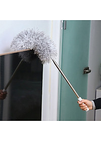 Chổi quét trần cán dài sợi vải siêu nhỏ quét bụi đa năng
