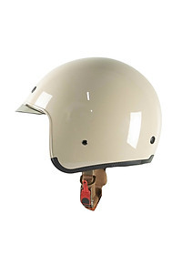 Mũ bảo hiểm xe máy 3/4 kính âm Royal M139 màu trơn, kính âm màu trà hạn chế chói nắng, nhiều size cho nam và nữ