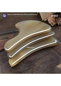 Dụng cụ mát xa làm mịn da mặt và toàn thân bằng sừng (MH823) Giúp lưu thông khí huyết - Chăm sóc sức khỏe