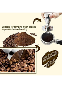 Tay nén tamper cà phê L-Beans máy Espresso cỡ 49, 51 và 58mm - HÀNG NHẬP KHẨU