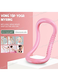 Vòng tập Yoga Pilates Myring chất liệu nhựa ABS cao cấp hỗ trợ tập Yoga và Masage đa năng 