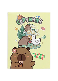 Tập Học Sinh Capybara - 4 Ô Ly - 200 Trang 80gsm - The Sun (Mẫu Bìa Giao Ngẫu Nhiên)