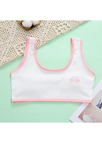 Áo lá học sinh, Áo bra học sinh Áo ngực cho trẻ em chất thoáng mát co giãn cho bé gái