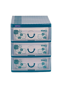 Tủ Nhựa Duy Tân Tomi A4 Nắp Bằng Màu Ngẫu Nhiên