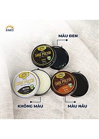 Xi vệ sinh giày dạng sáp XIMO giúp sáng bóng bổ sung màu 50ml