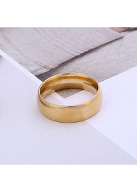 Nhẫn titan nam - Nhẫn nam inox trơn nhiều màu cao cấp thời trang thép không gỉ trangsucpt