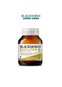 Viên Uống Giảm Căng Thẳng Hỗ Trợ An Thần Blackmores Executive B Stress Formula Lọ 62 Viên