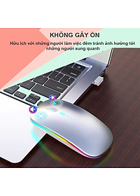 Chuột Không Dây Sạc Pin HXSJ M402 - Hàng chính hãng