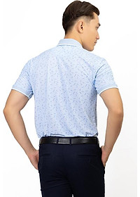 Áo Polo Nam Cổ Bo Không Túi Novelty NATMINMCLR191105N - Xanh