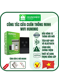 Công Tắc Cửa Cuốn Thông Minh Hunonic Door Trắng│Công tắc điều khiển cửa cuốn từ xa bằng điện thoại -2022