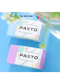 Gôm tẩy bút chì không mùi Pastel Pazto Thiên Long E-010 - Màu ngẫu nhiên - combo 10