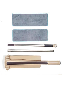 Cây Chổi Lau Nhà Tự Vắt Thông Minh Xoay 360 Độ - Vệ Sinh Cửa Kính Trần Nhà Tiện Lợi - Tặng Kèm 2 Bông Lau- Hàng Loại 1 - Chính Hãng MINIIN