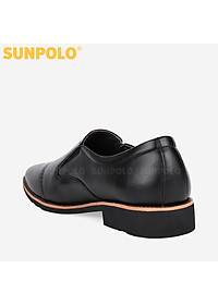 Giày Nam Da Bò Công Sở SUNPOLO SPH309 (Đen, Nâu bò)