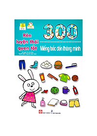 Combo  300 Miếng Bóc Dán Thông Minh (6 Cuốn)