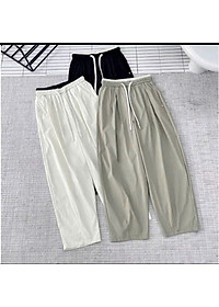 Quần baggy nữ dáng bom NeSa Shop, chất liệu gió lụa cao cấp mềm nhẹ mát, quần kiểu nữ form rộng bigsize QT14
