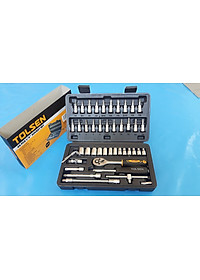 Bộ Tuýp + Vít 1/4 Inch 46 Món Tolsen 15138