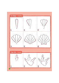 Sách Họa Sĩ Tí Hon - Learn To Draw... Ocean Wonders! - Nào, Ta Cùng Học Vẽ… Đại Dương Diệu Kỳ!